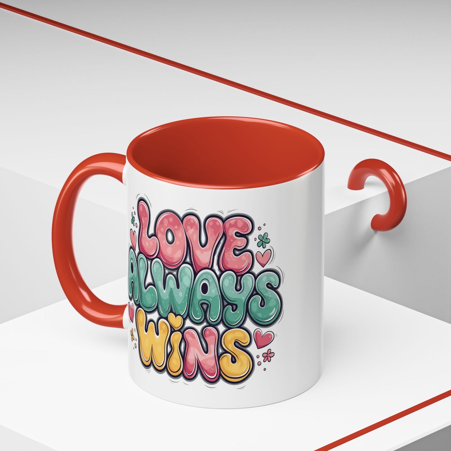 Anniversary Mug - Love Always Wins
