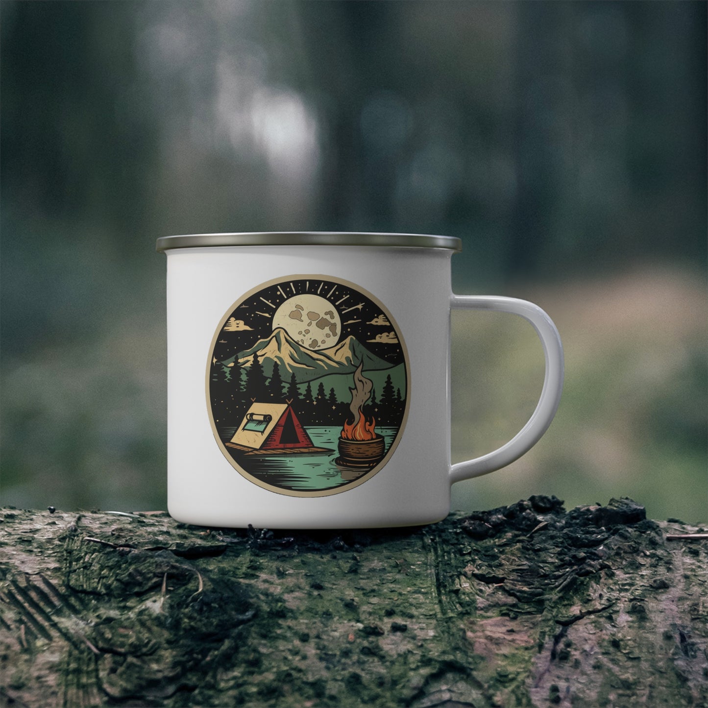 Adventure Mug - Camping Landscape 25