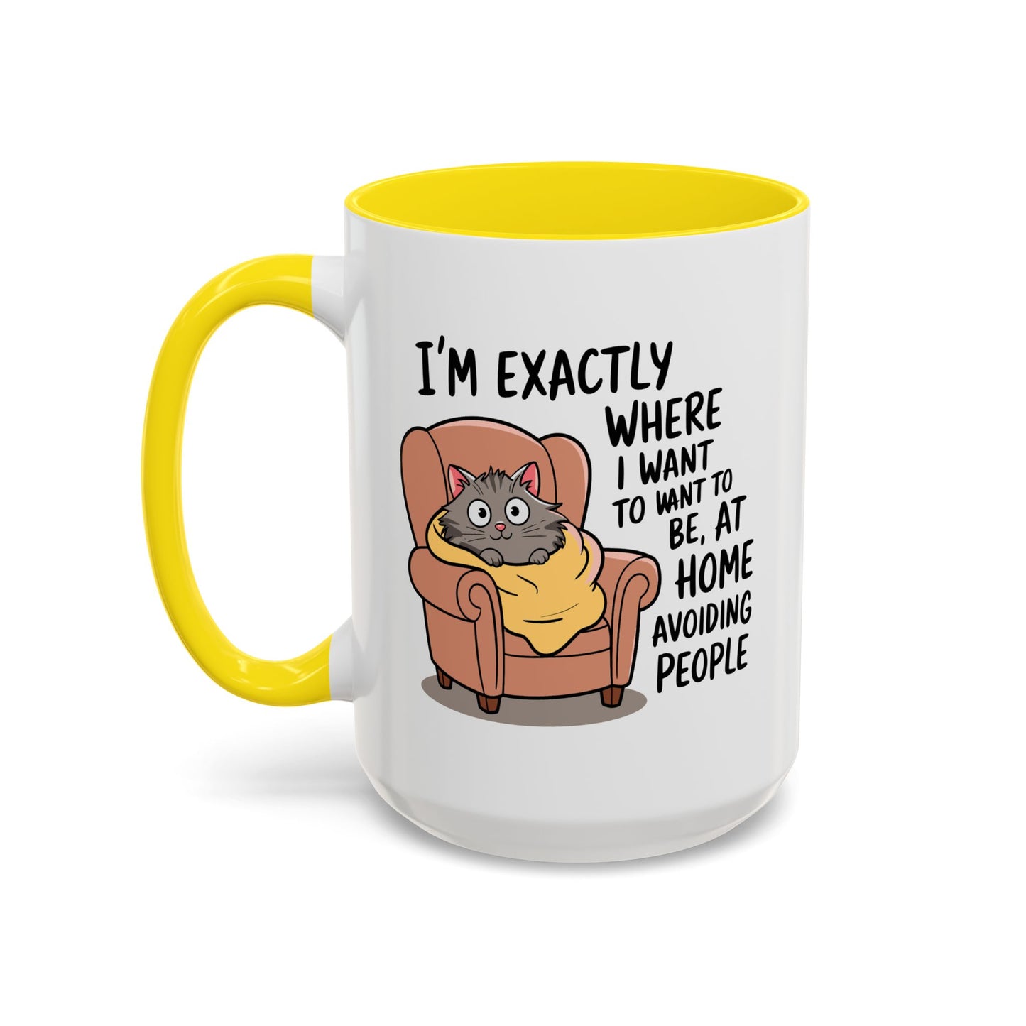 Animal Mug - I'm Exactly Where I Want To Be