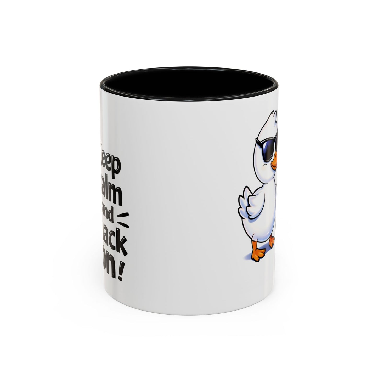 Wellness Mug - Keep Calm And Quack On