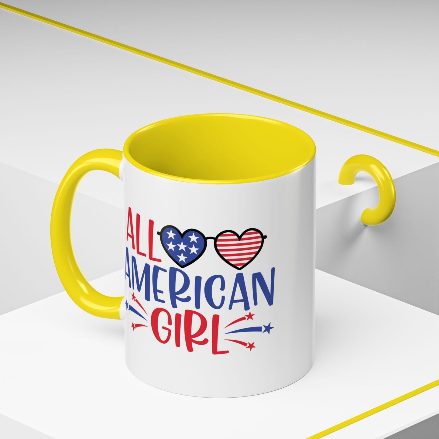 4th of July Mug - All American Girl