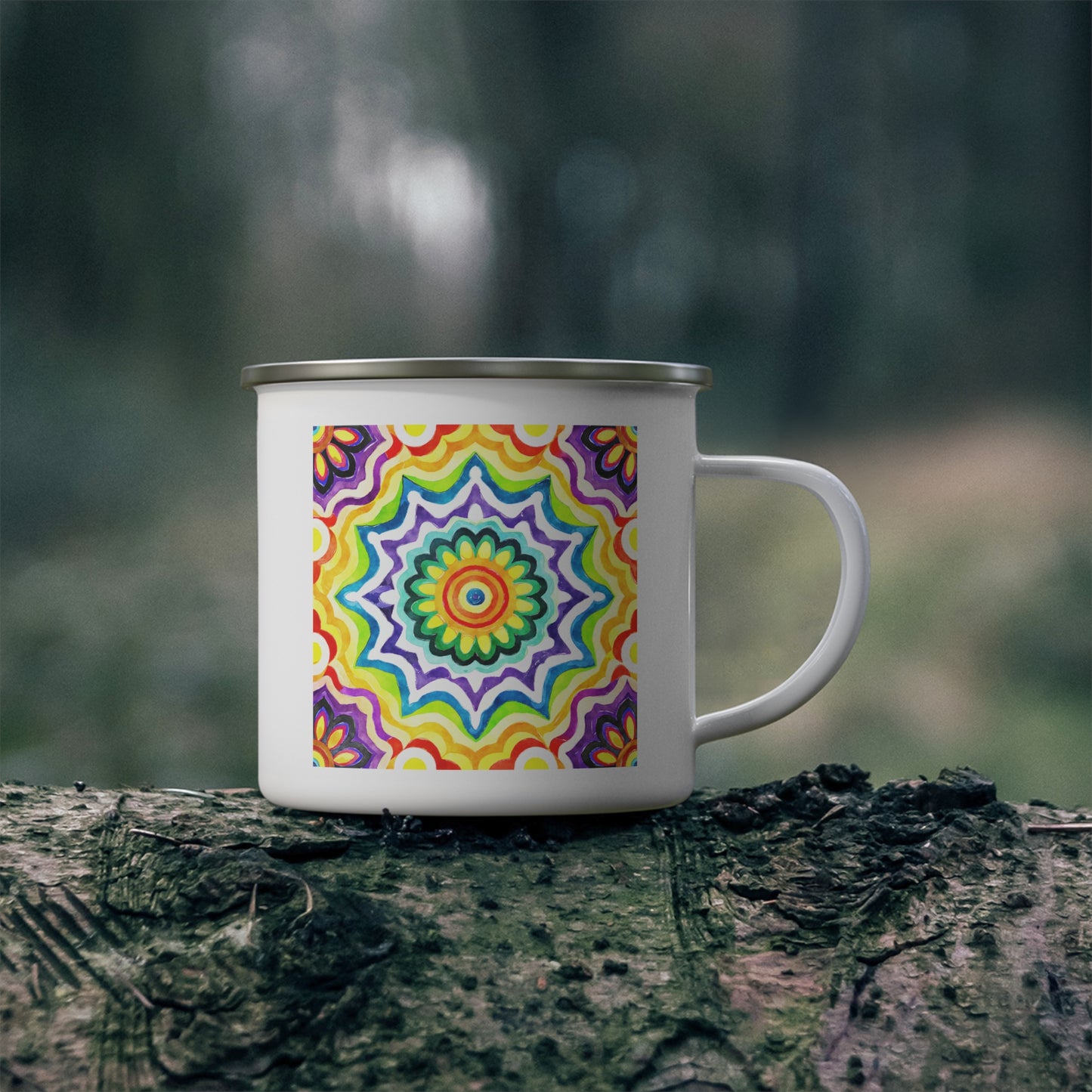 Artistic Mug - Funky Mandala Design 2