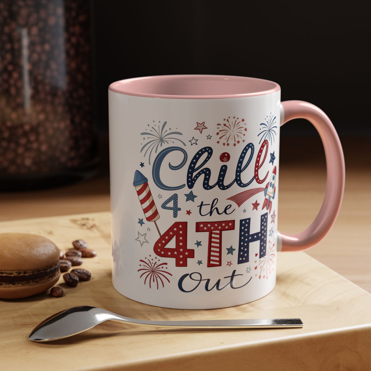 4th of July Mug - Chill the 4th Out Celebrations