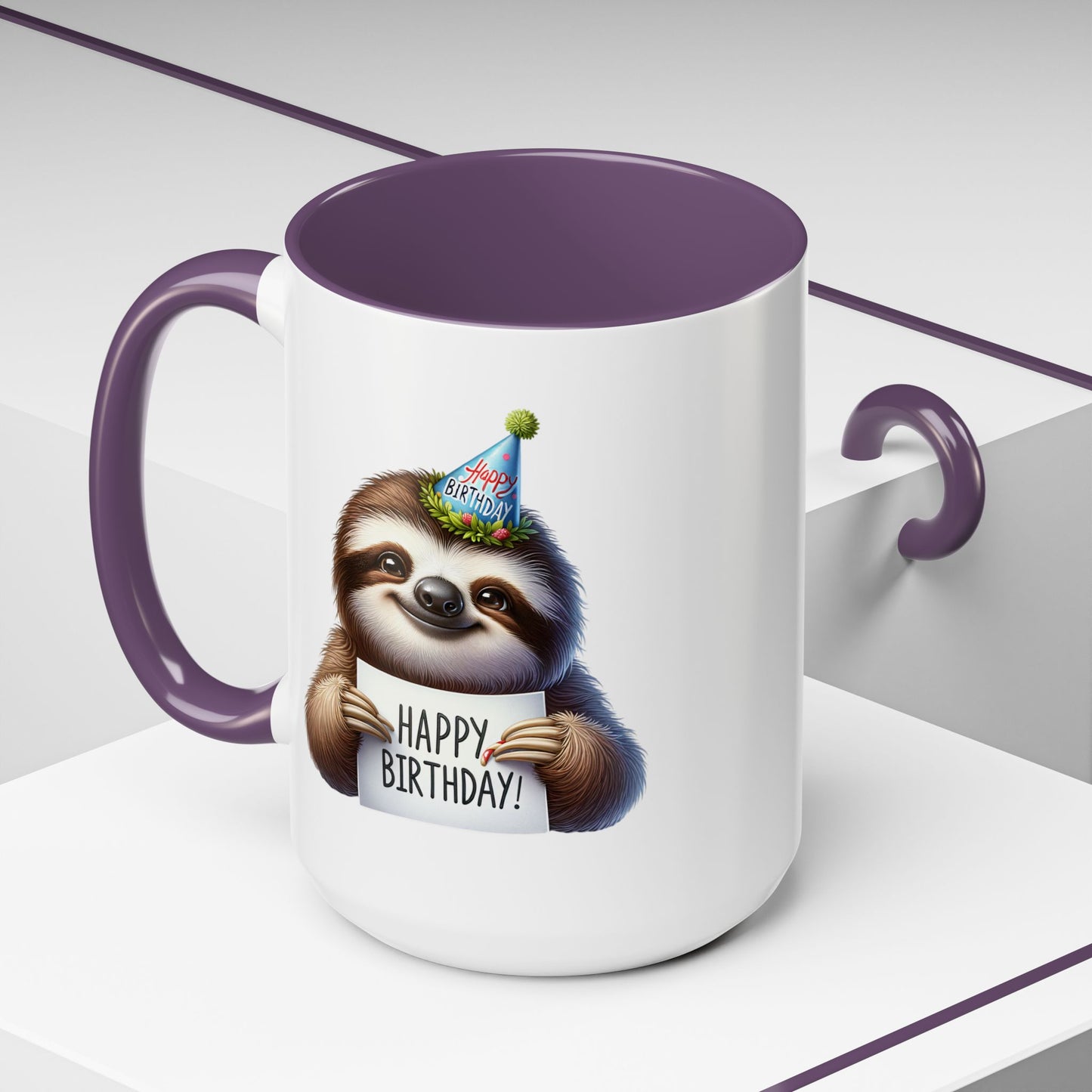 Birthday Mug - Sloth Clipart