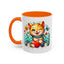 Mother's Day Mug - Mom Cat Red Heart