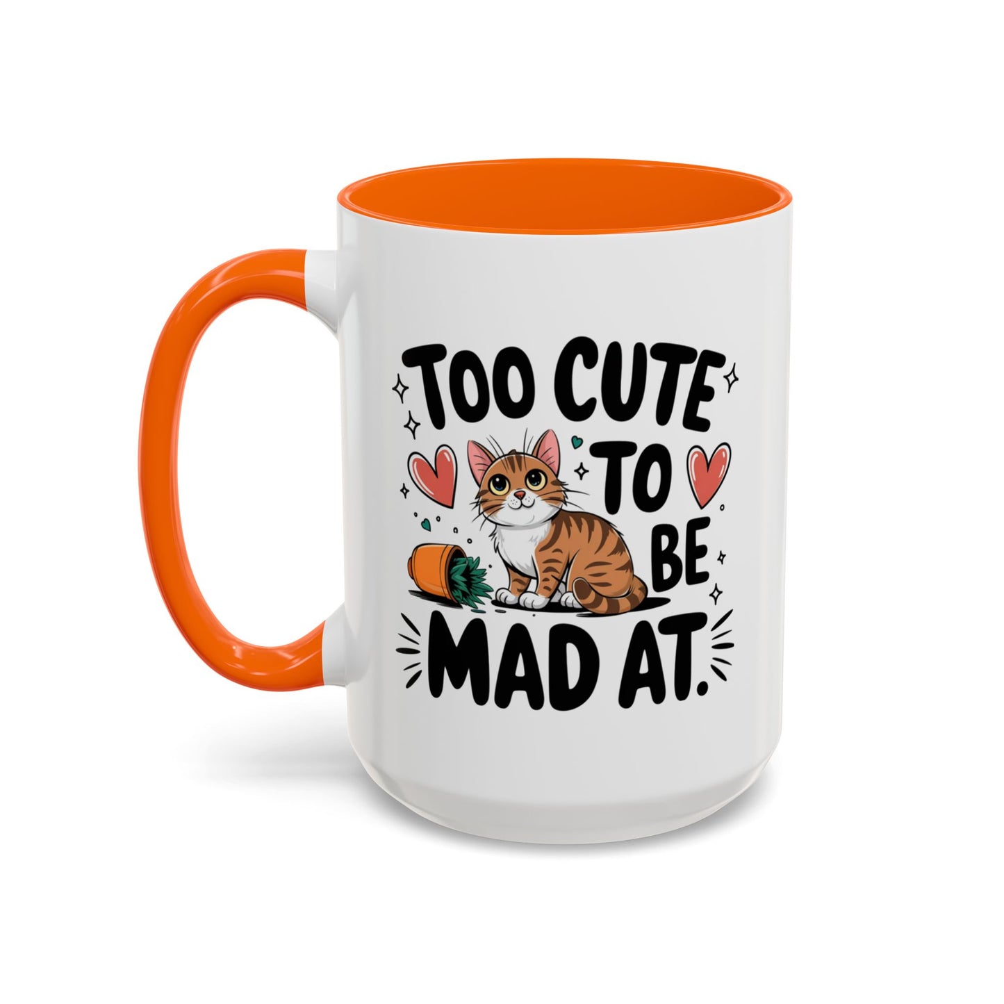 Animal Mug - Too Cute To Be Mad At