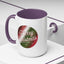Christmas Mug - Merry Christmas White and Red Text Decoration