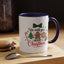 Christmas Mug - We Wish You a Merry Christmas Black & Red Text Cookies & Candy