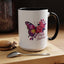 Birthday Mug - Butterfly Flowers