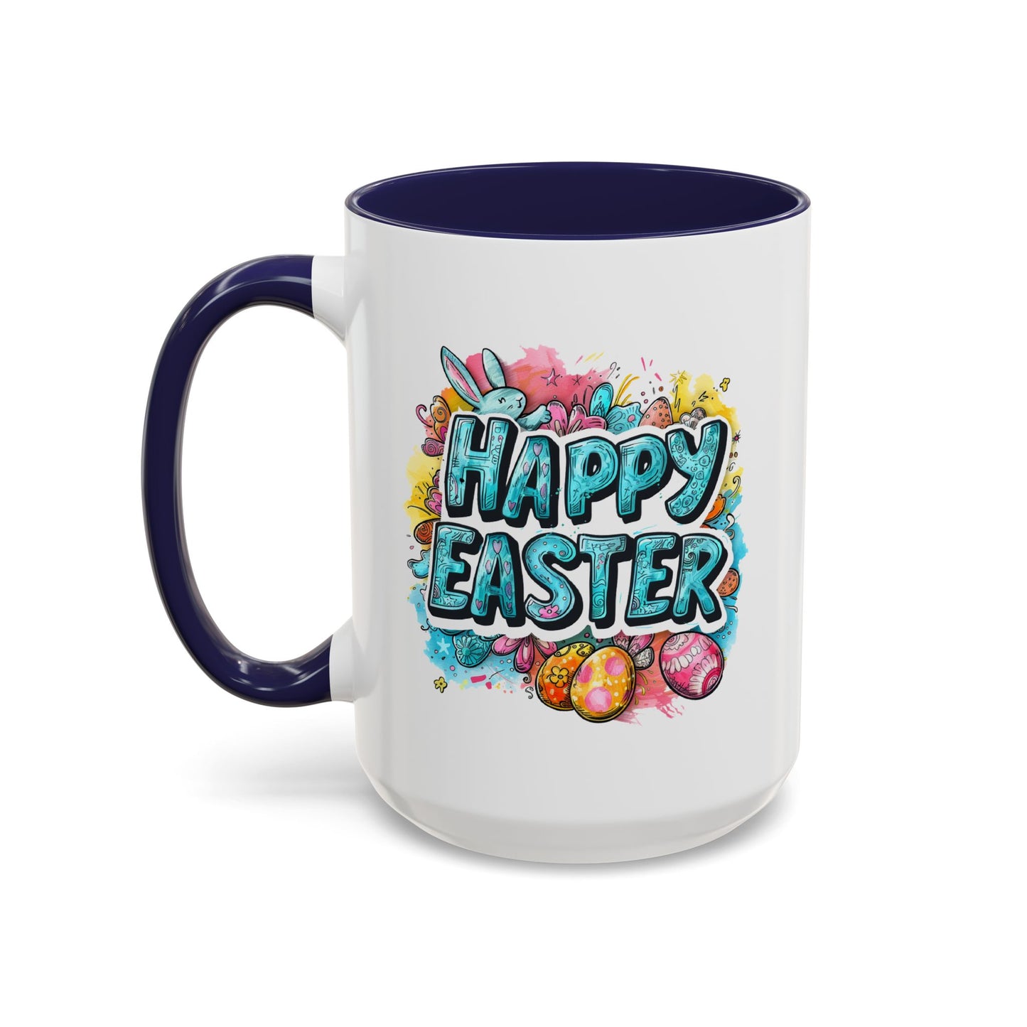 Easter Mug - Happy Easter Blue