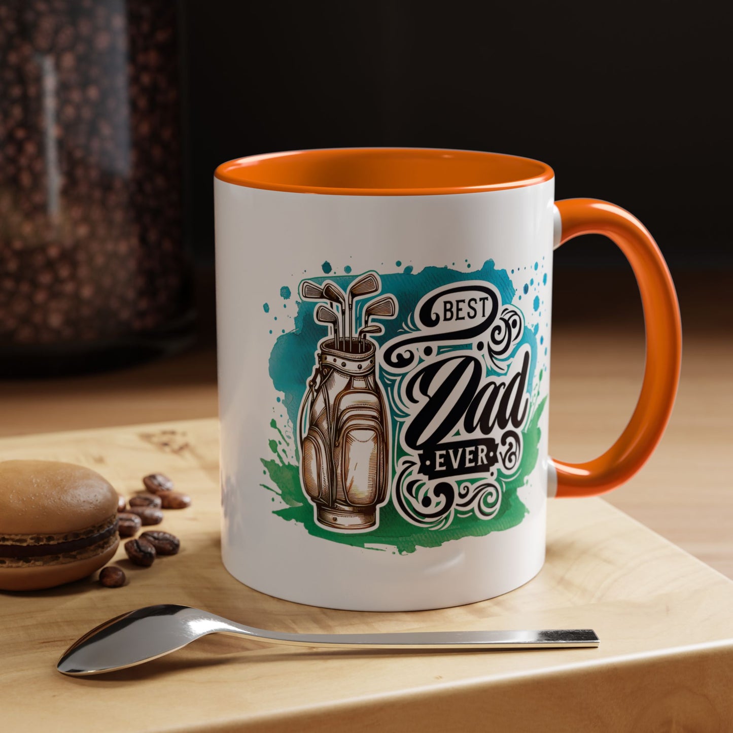 Father's Day Mug - Best Dad Ever Golf