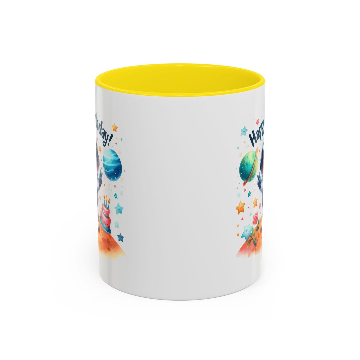Birthday Mug - Happy Birthday Astronaut
