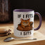 Animal Mug - If I Fits I Sits