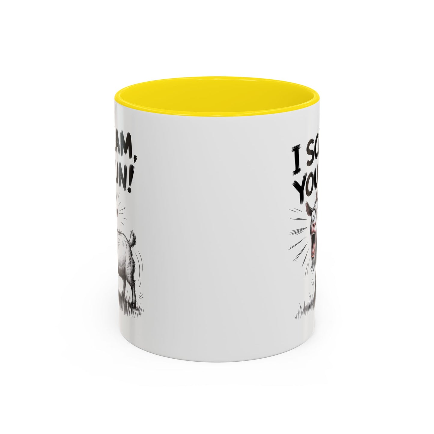 Humor Mug - I Scream, You Run