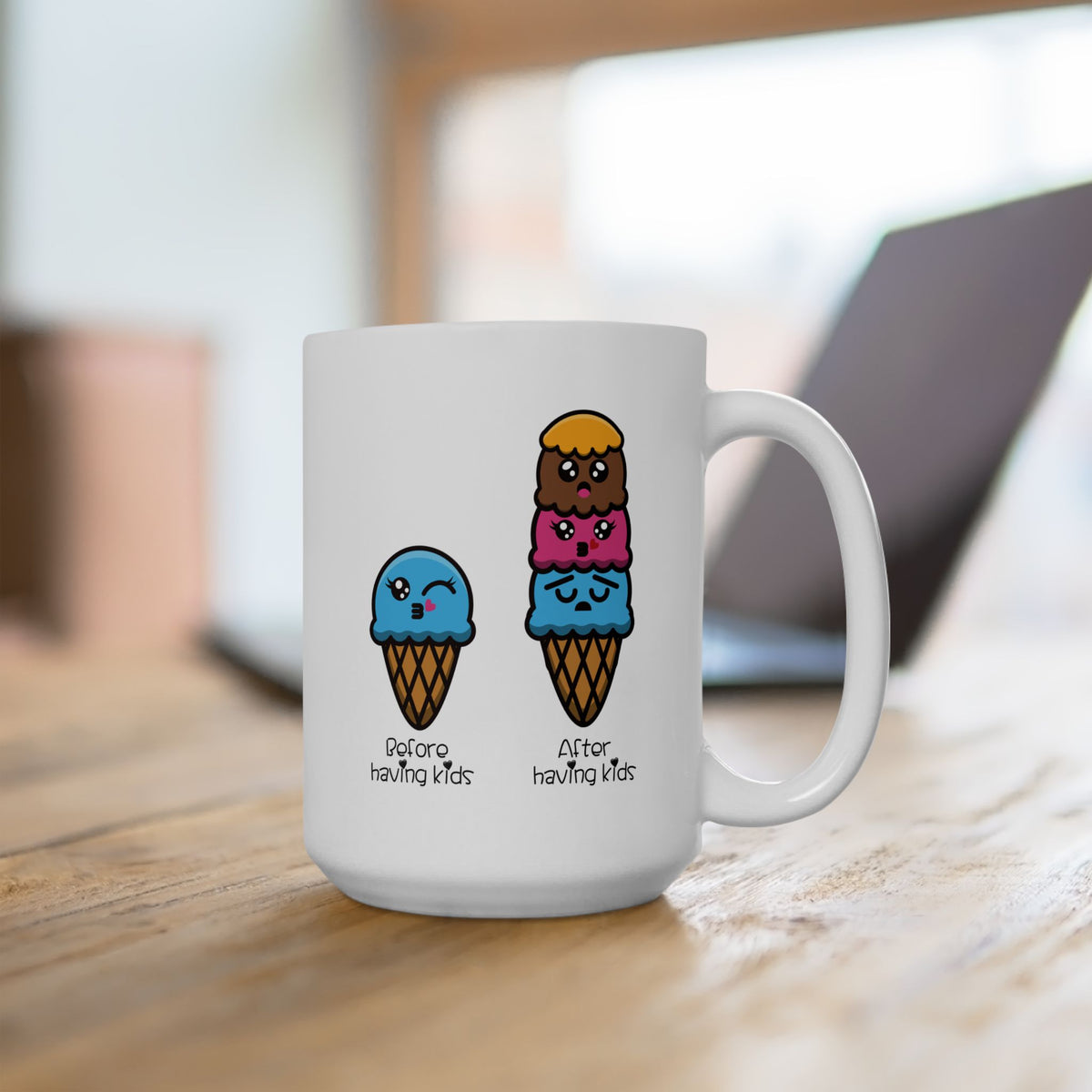 Humor Mug - Before Having Kids After Having Kids