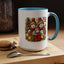 Christmas Mug - Gold Snowman Family 2