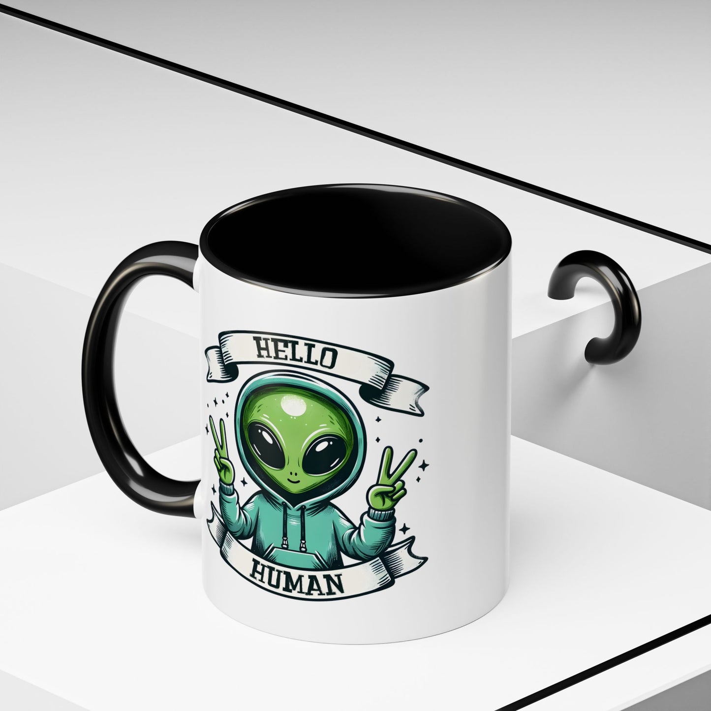 Alien Mug - Hello Human