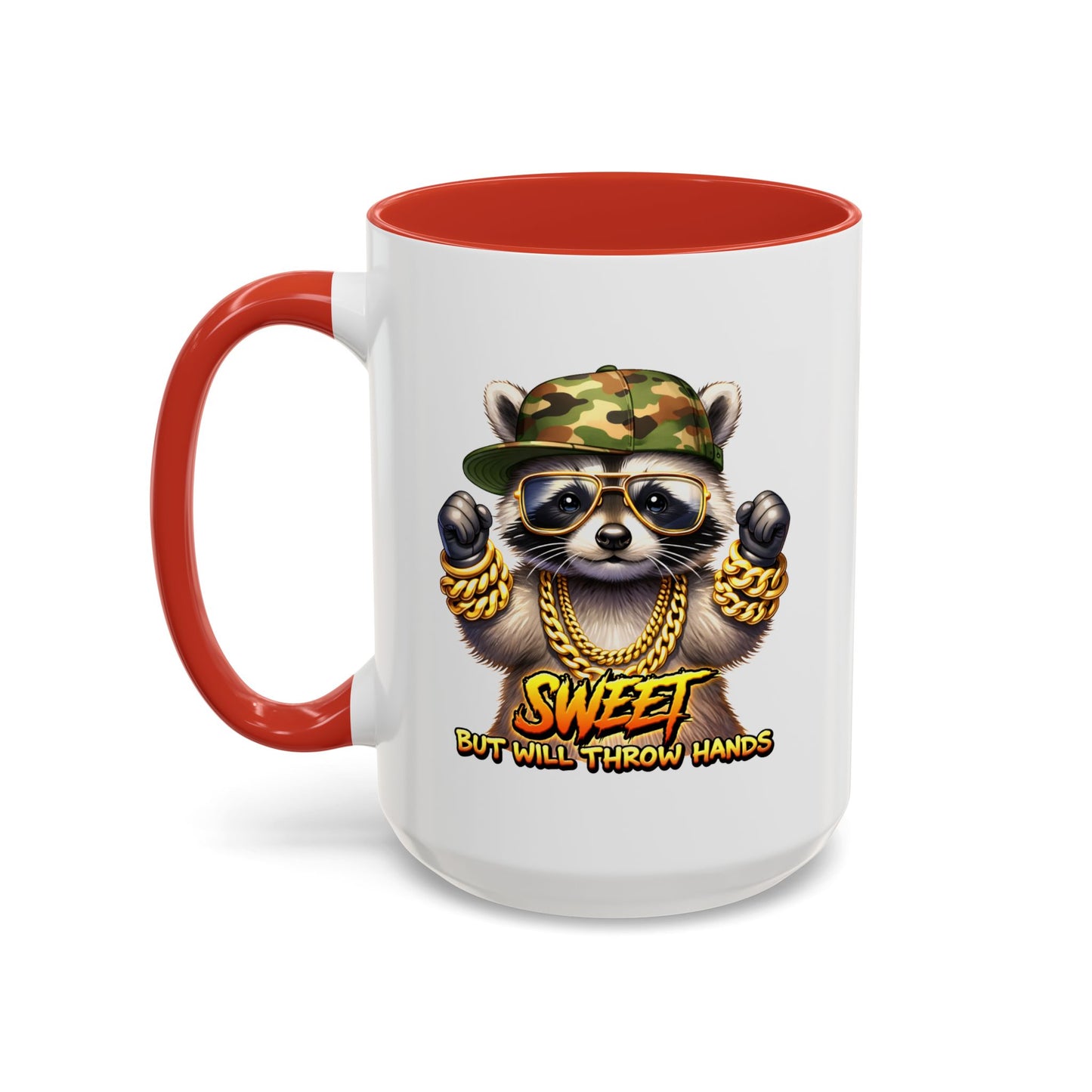 Humor Mug - Sweet But Will Throw Hands