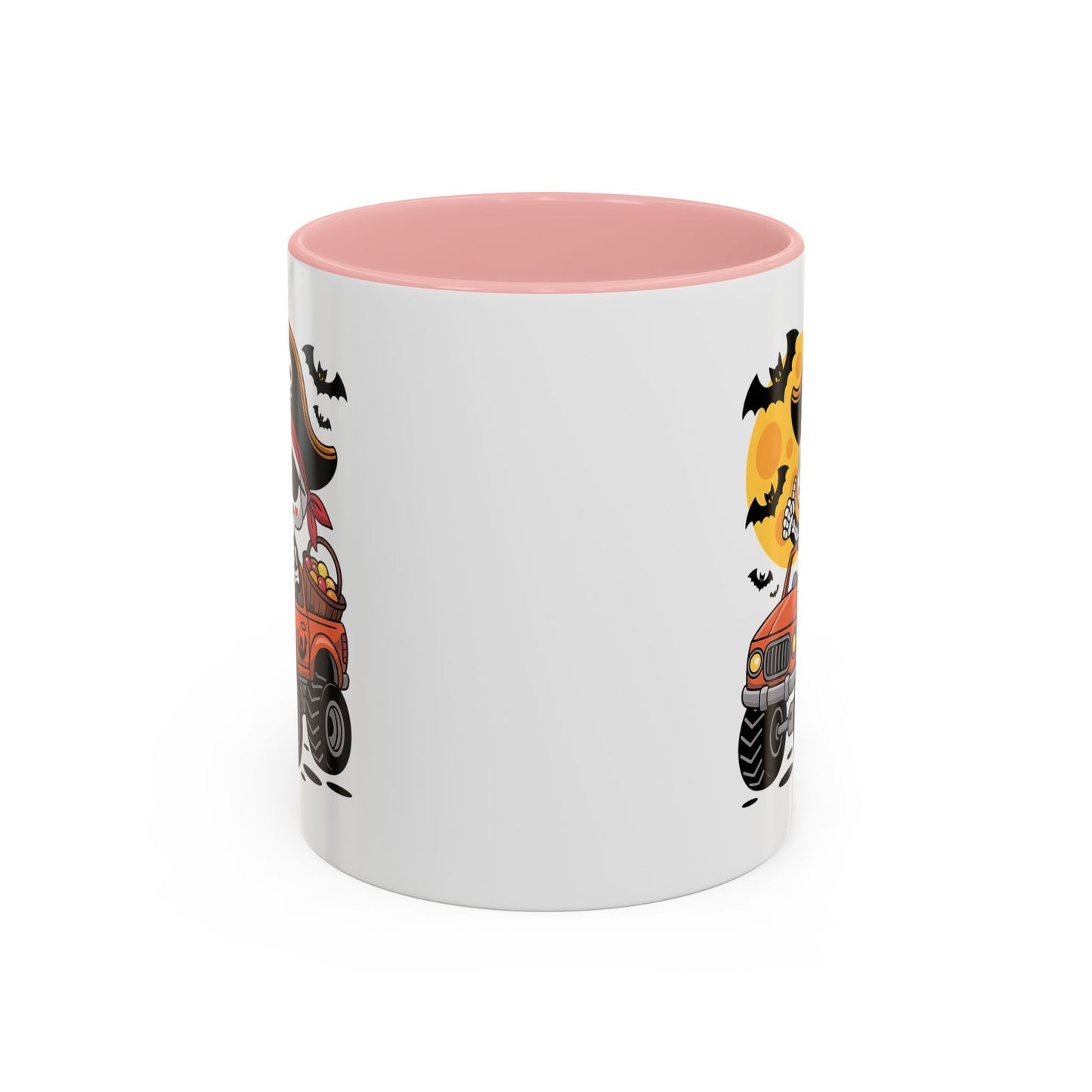 Halloween Mug - Driving Skeleton Pirate