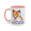 Humor Mug - Talk To The Fluff