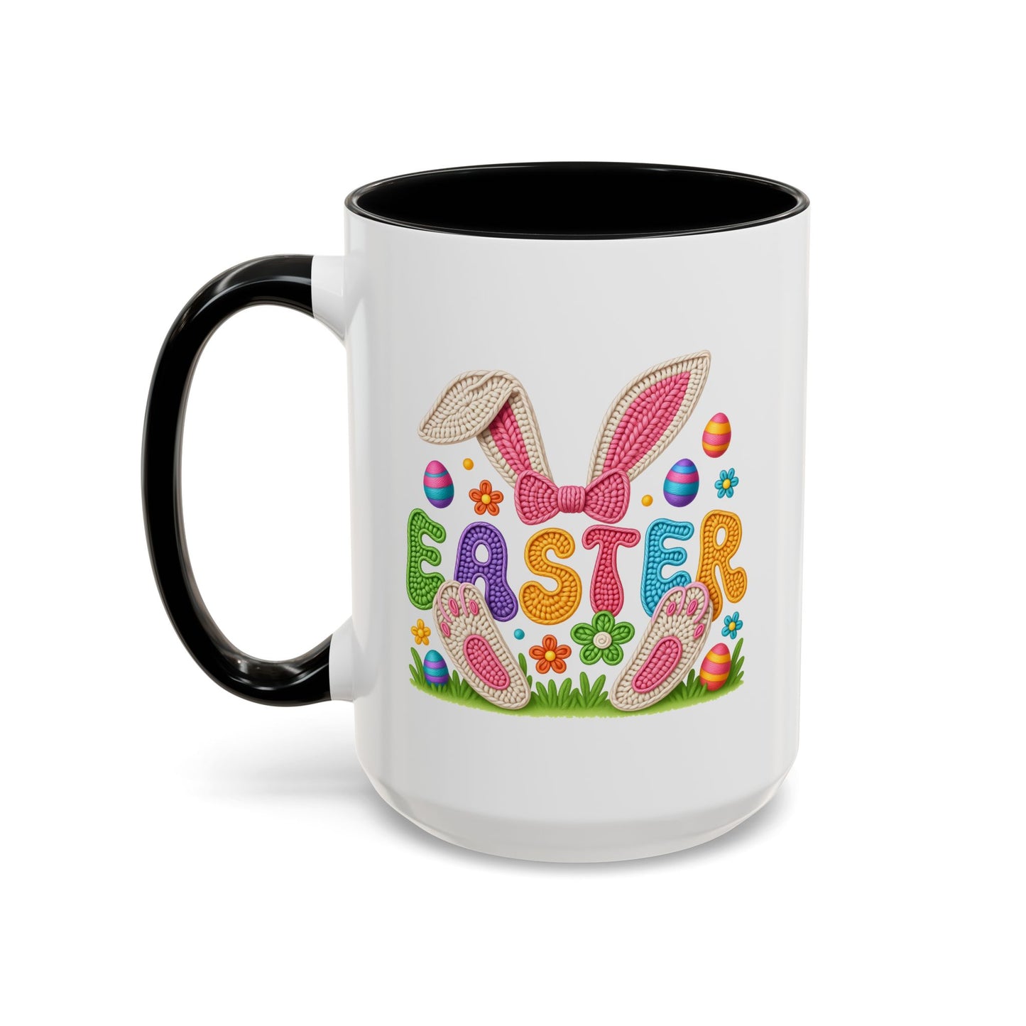 Easter Mug - Yarn Easter Bunny