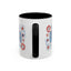 4th of July Mug - USA Preppy Floral