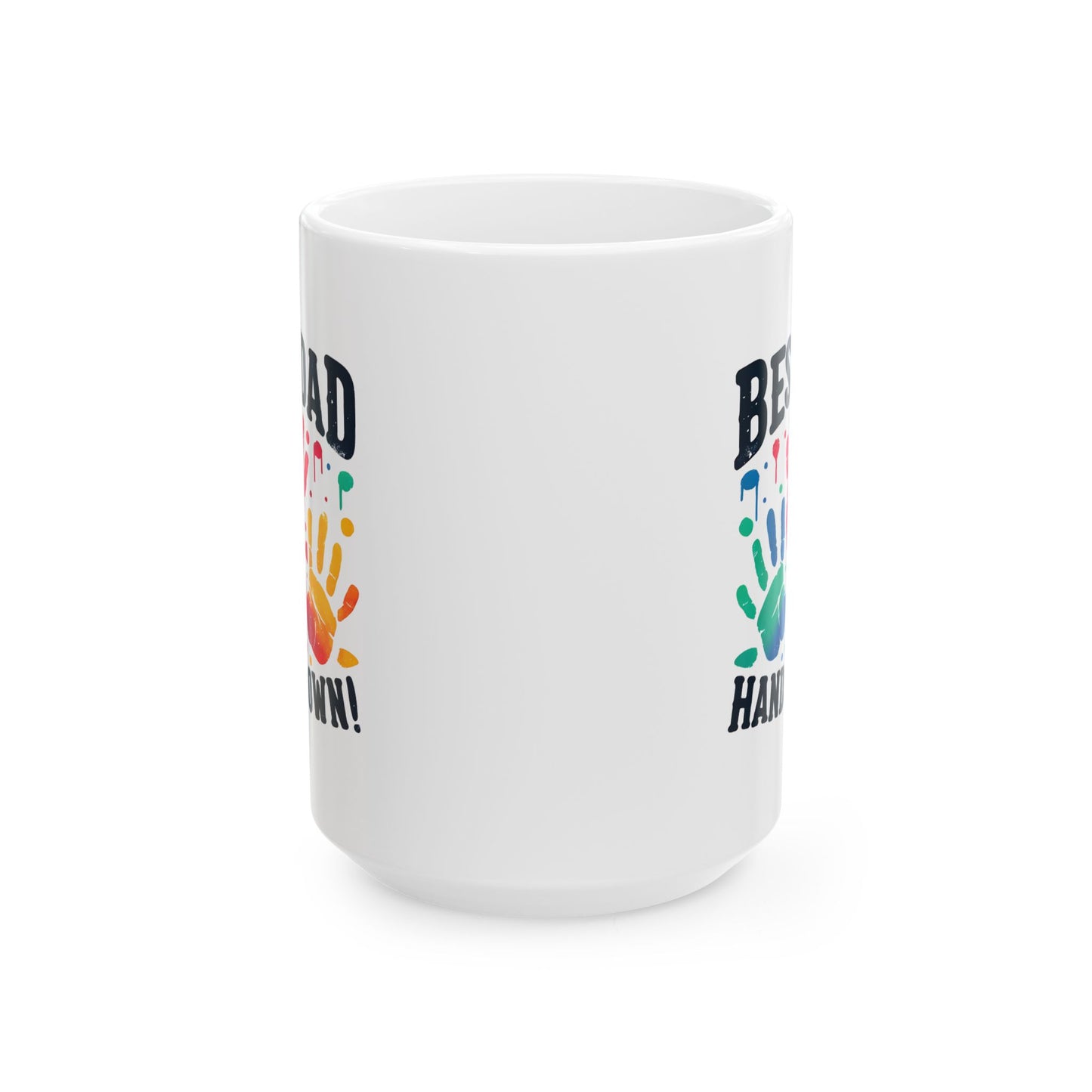 Father's Day Mug - Best Dad Hands Down