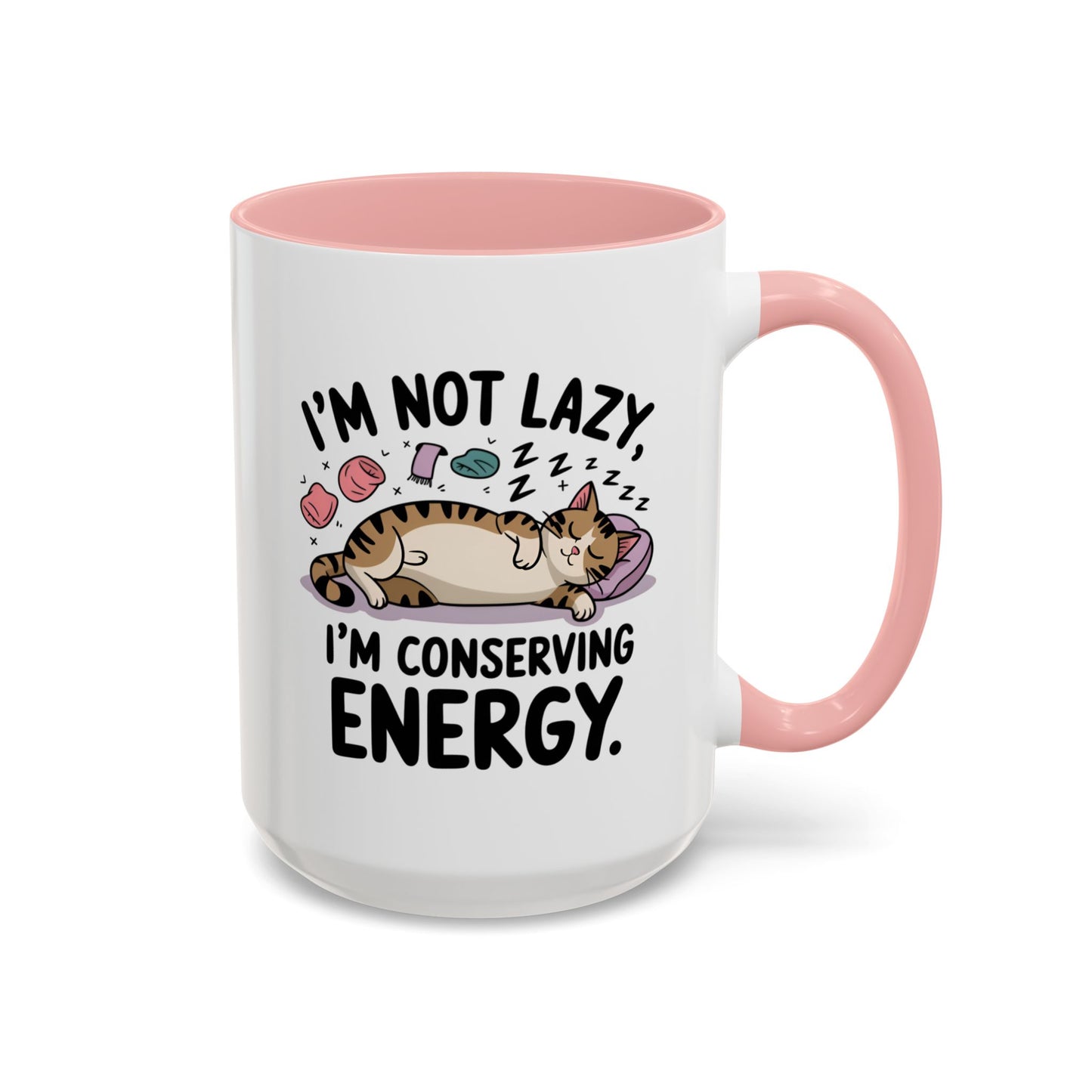 Animal Mug - I'm Not Lazy I'm Conserving Energy