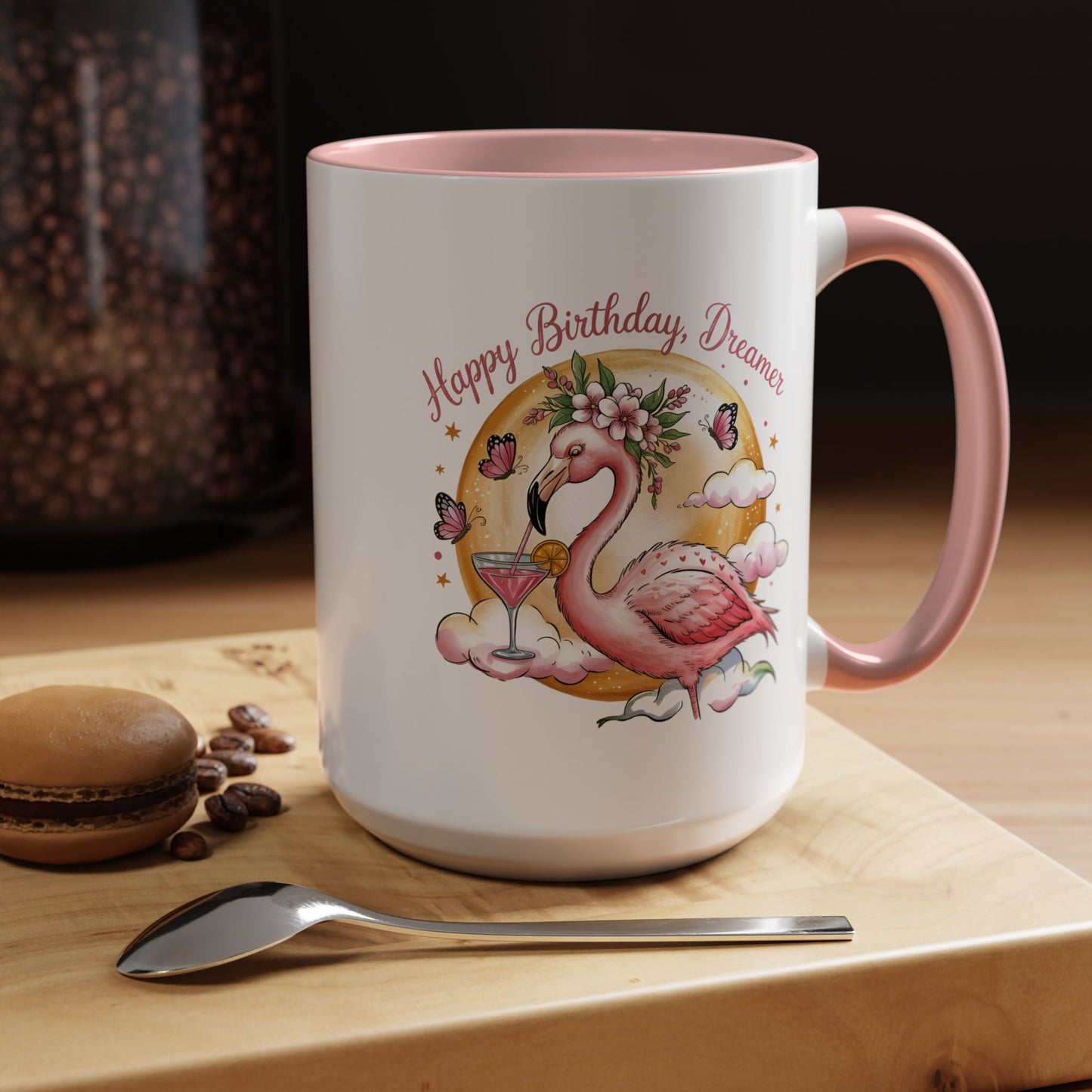 Birthday Mug - Pink Flamingo