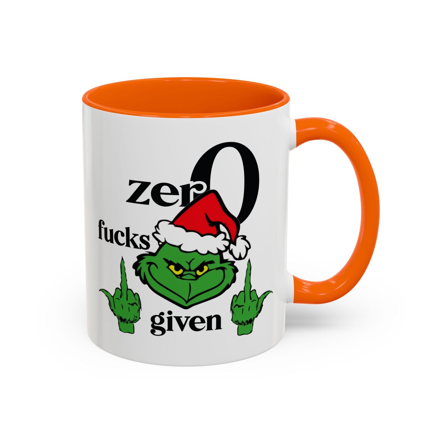 Adult Mug - Zero Fucks Given Grinch
