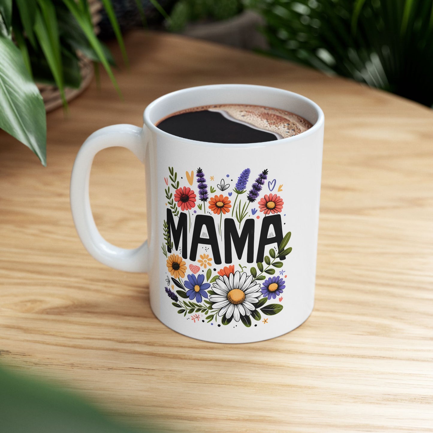 Mother's Day Mug - MAMA Floral
