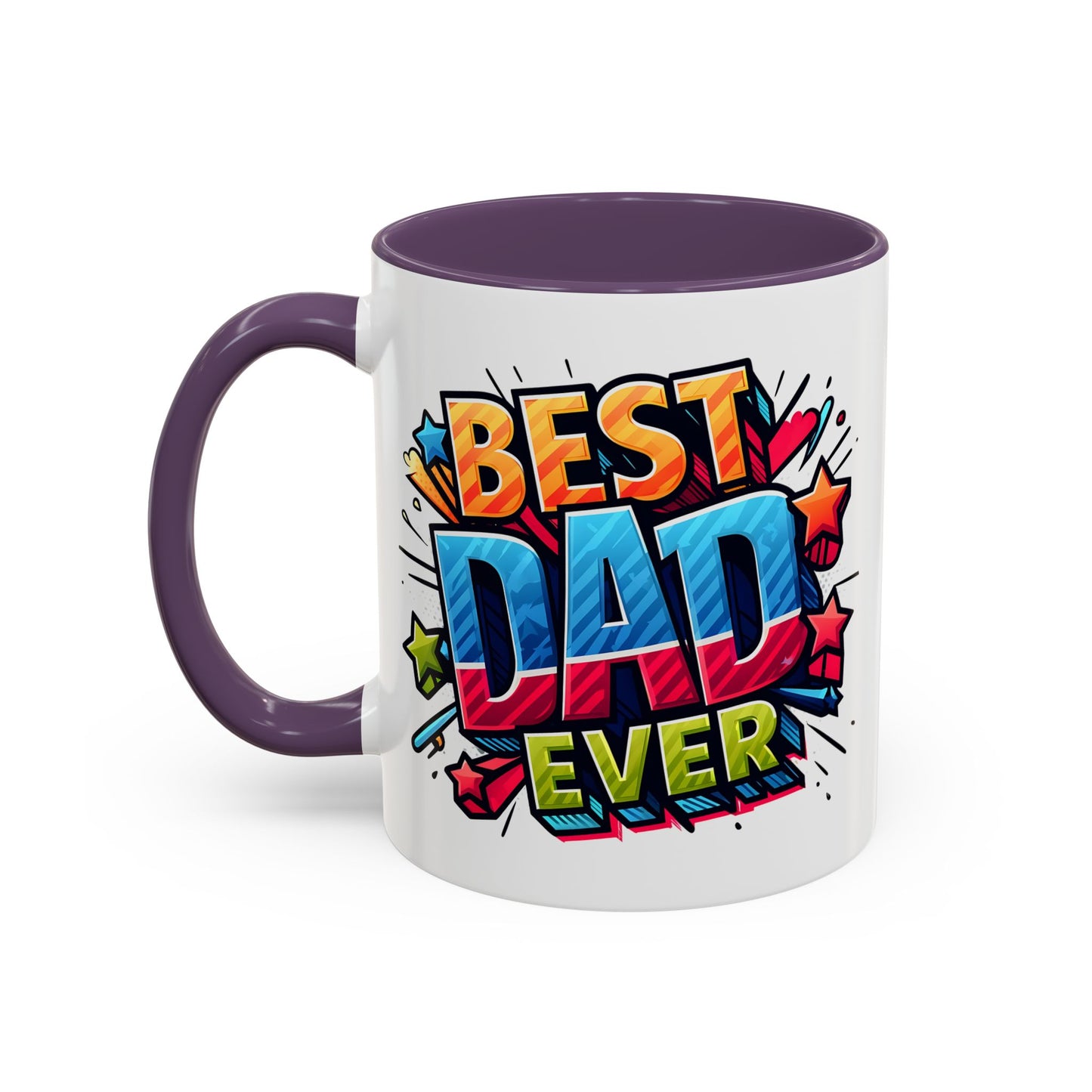 Father's Day Mug - Best Dad Ever Comic