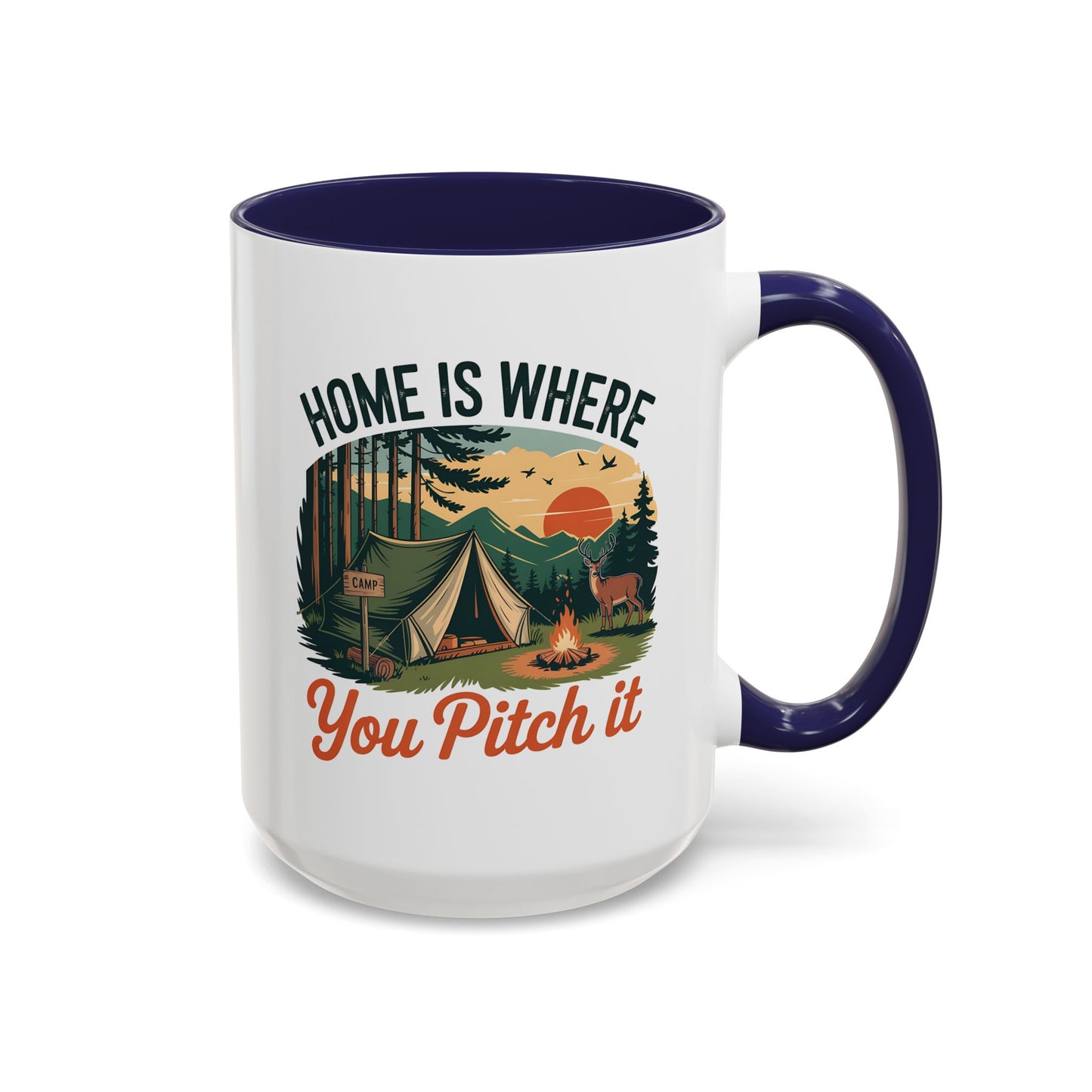 Adventure Mug - Home Is Where You Pitch It