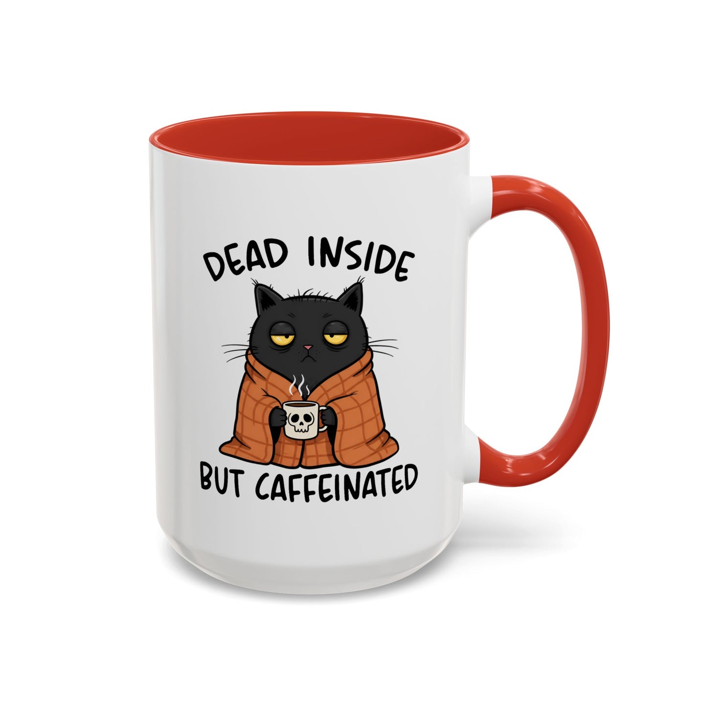 Animal Mug - Dead Inside But Caffeinated