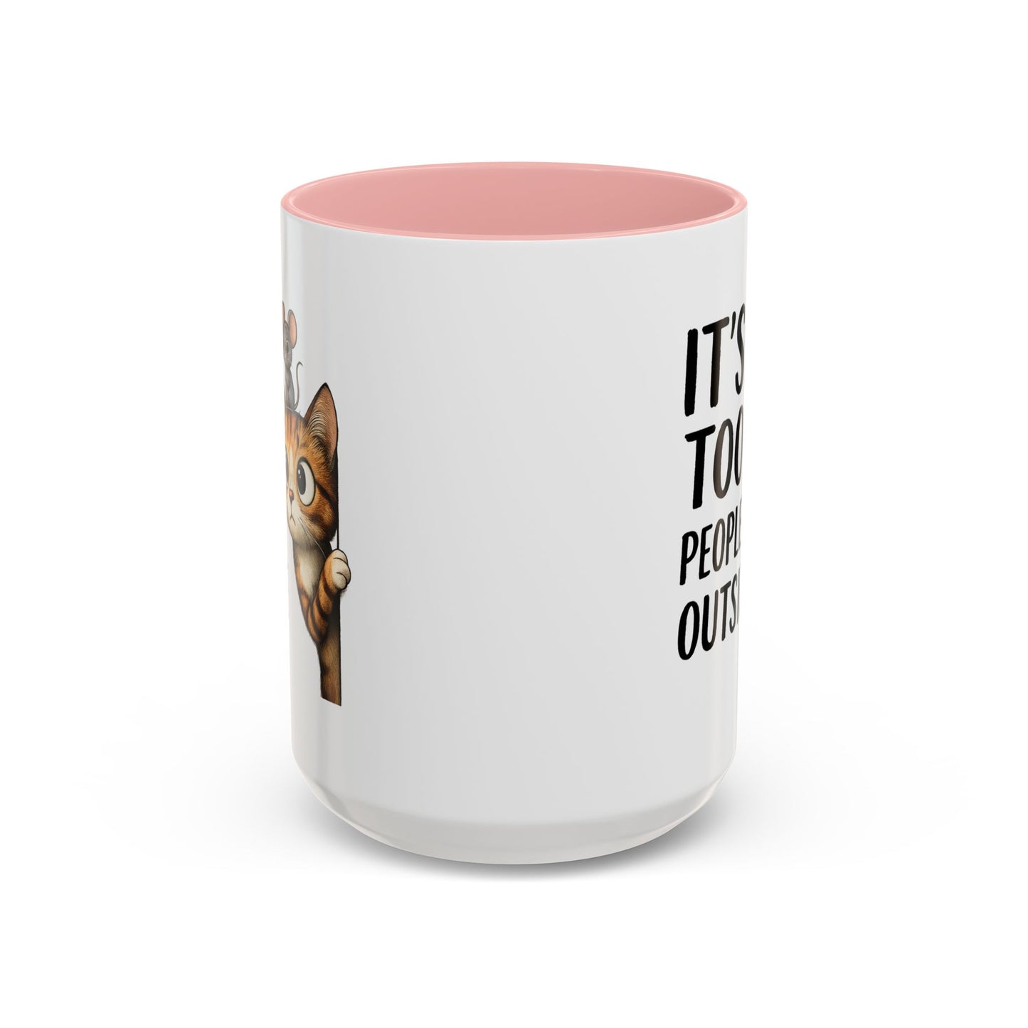Animal Mug - It's Too Peopley Outside