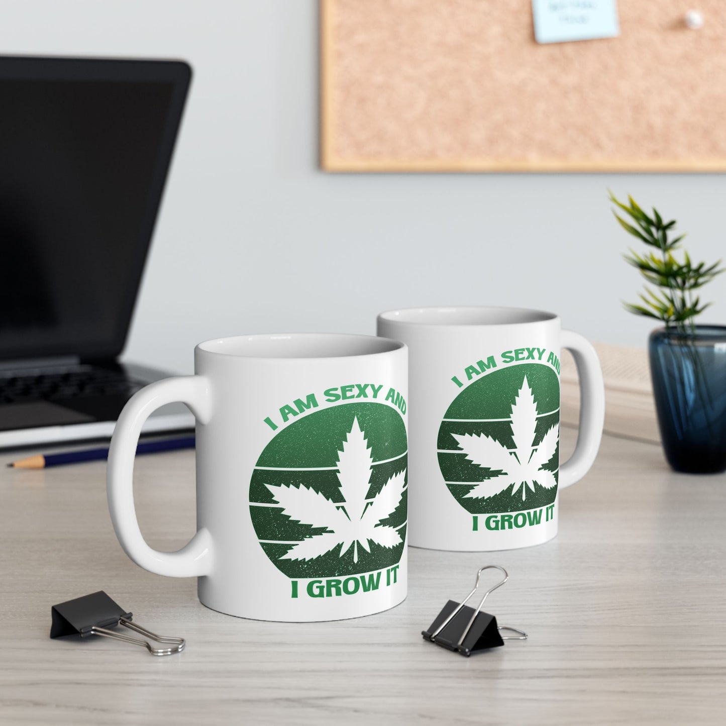Adult Mug - I'm Sexy and I Grow It