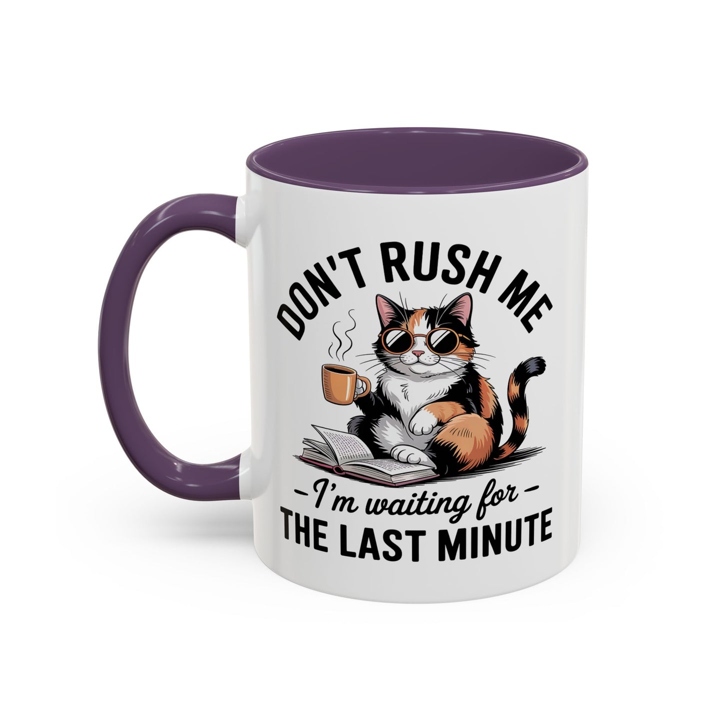 Humor Mug - Don't Rush Me Cat