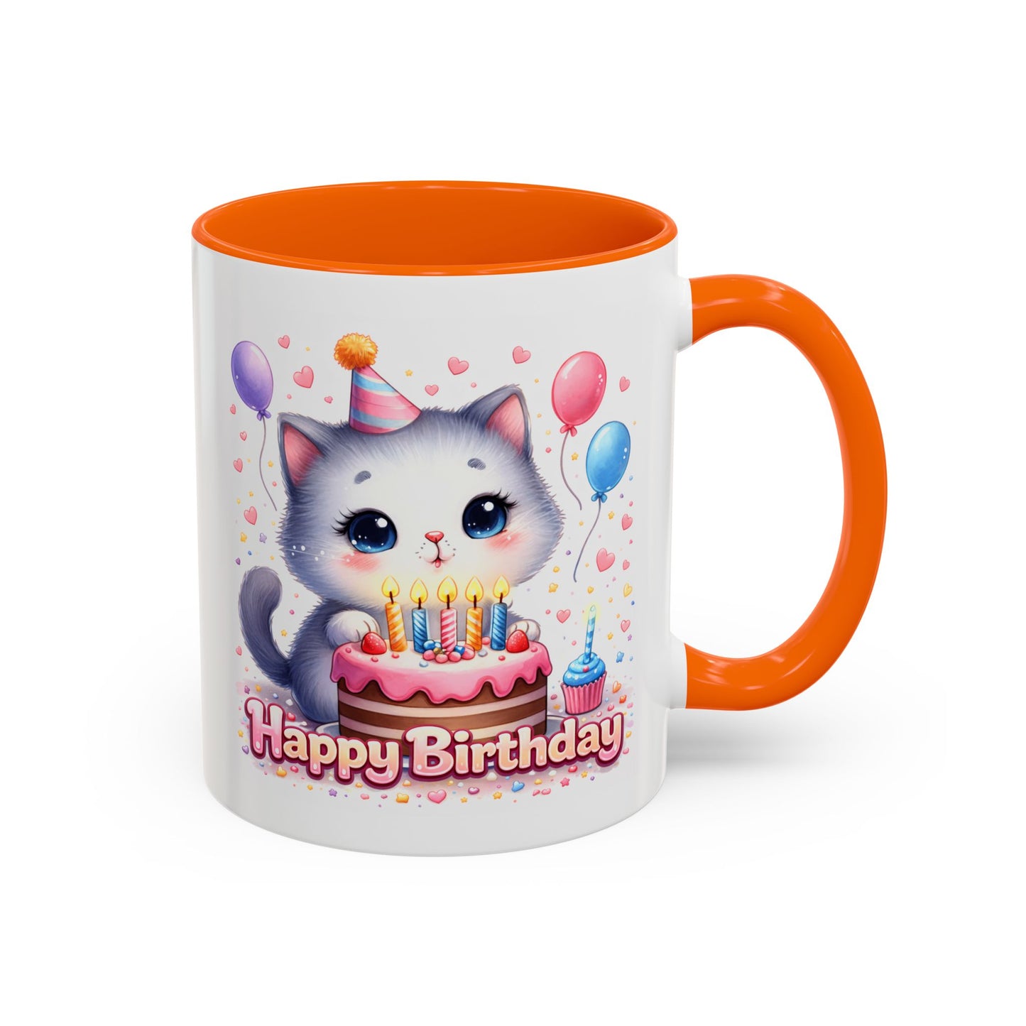 Birthday Mug - Birthday Kitty