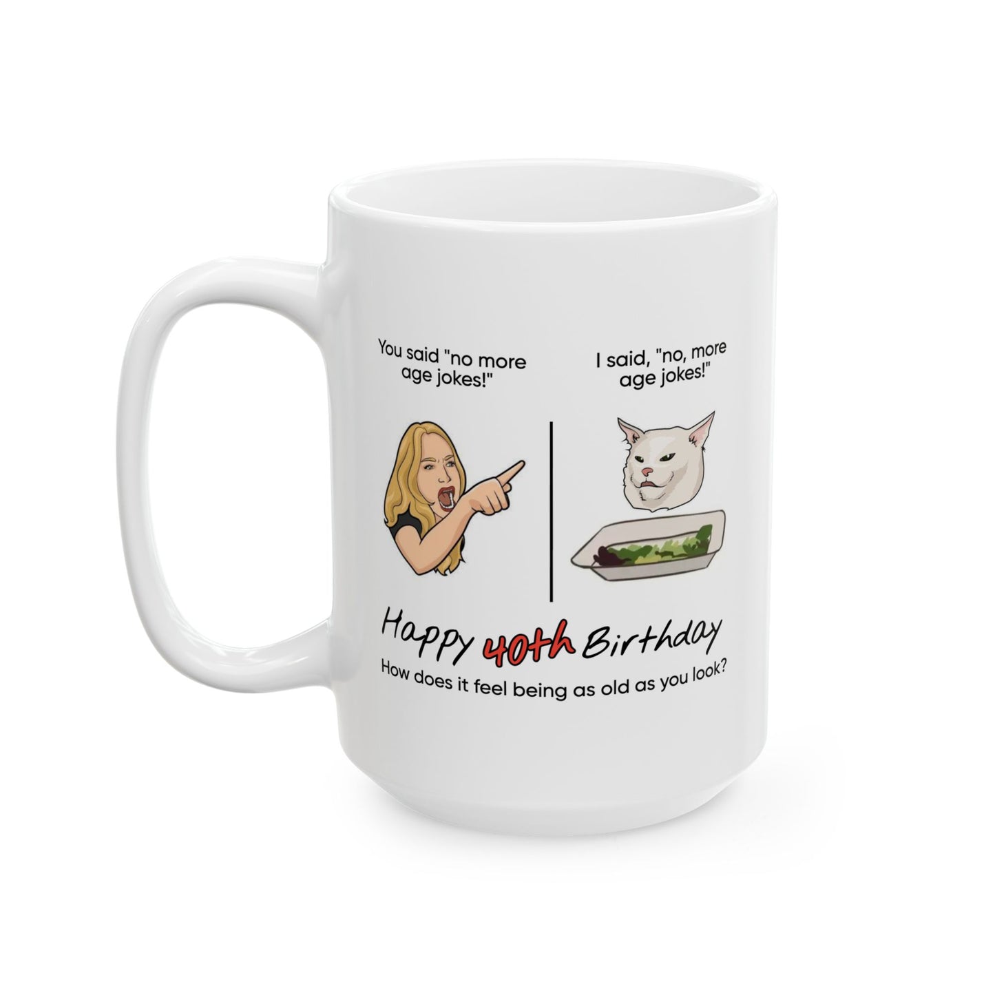 Birthday Mug - You Said No More Age Jokes