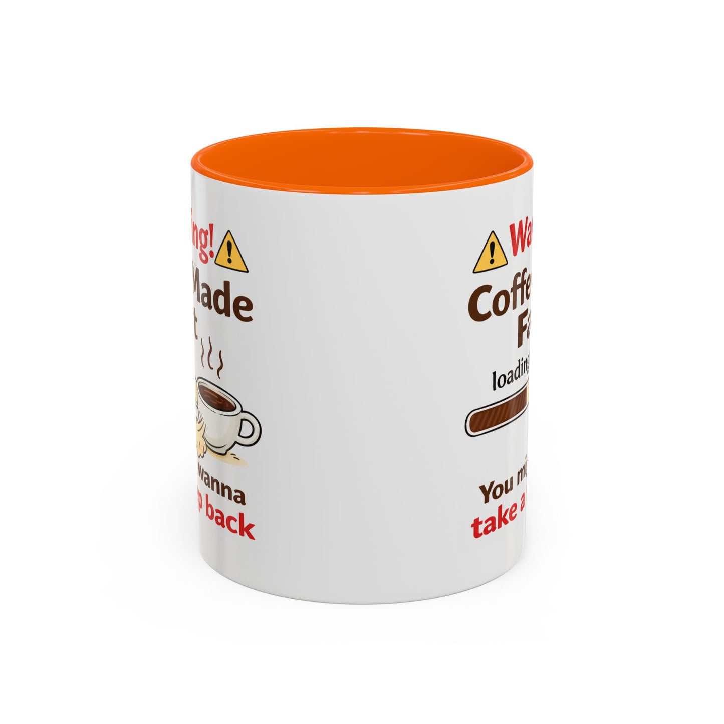 Humor Mug - Warning Coffee Made Fart