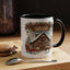 Christmas Mug - Reindeer Barn Sleigh Reindeer