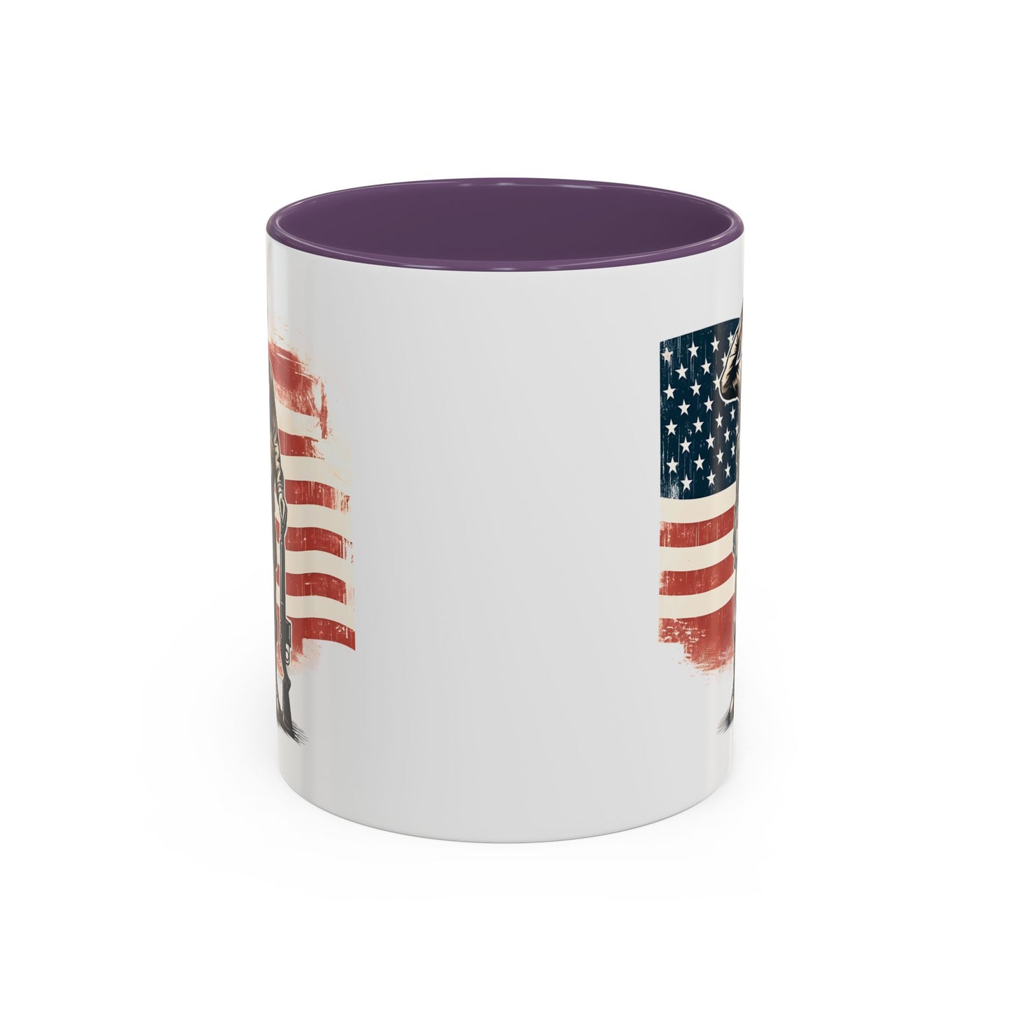 4th of July Mug - American Soldier Flag