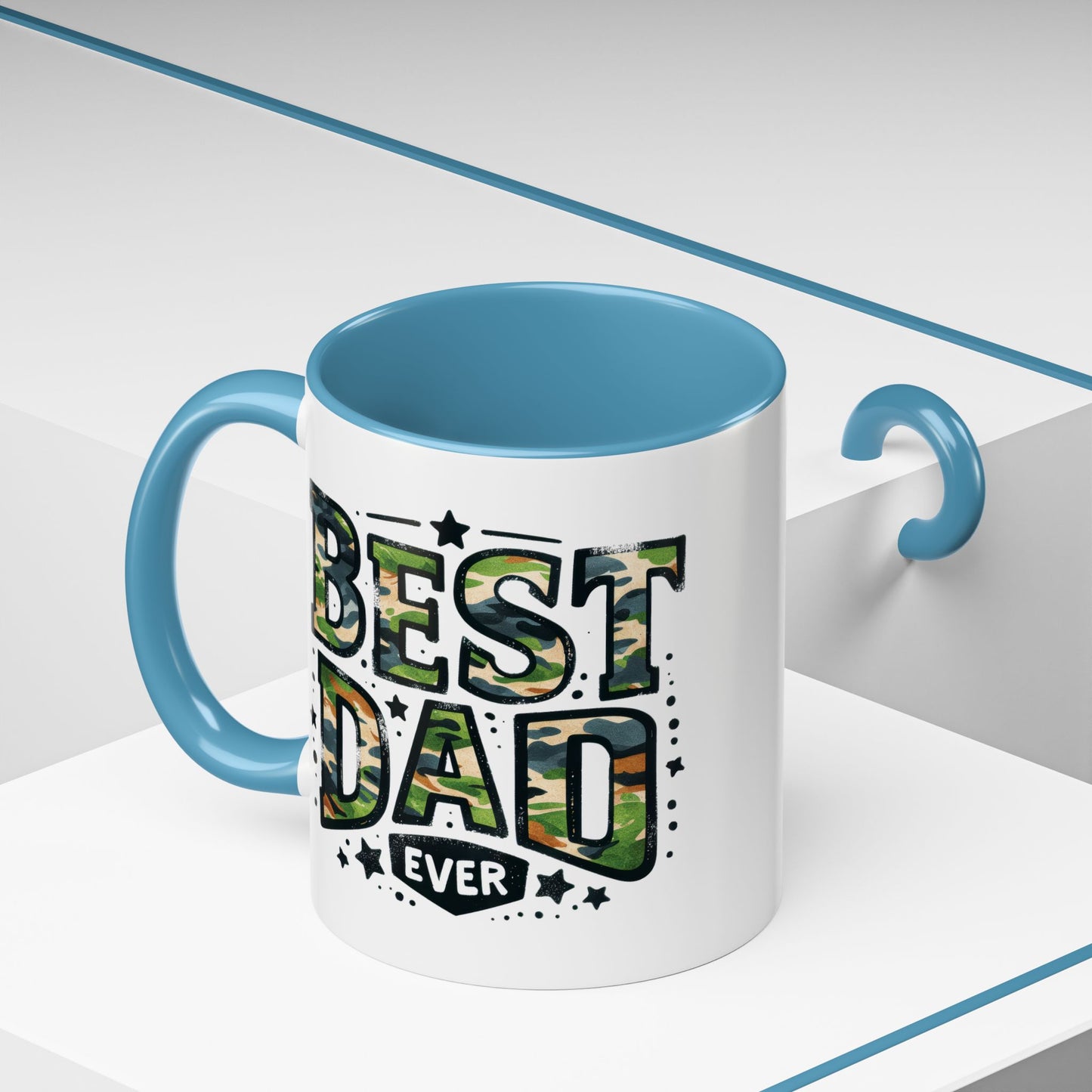 Father's Day Mug - Best Dad Ever Cammo