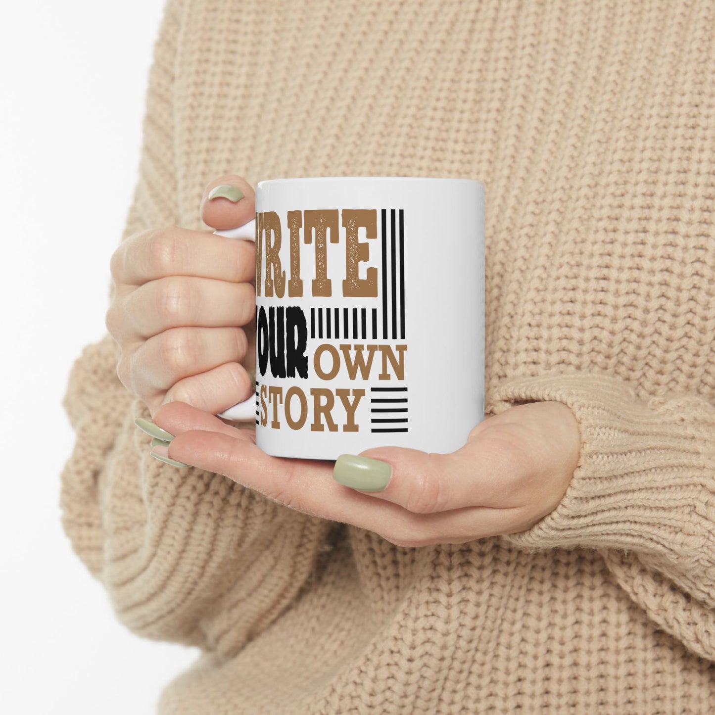 Motivation Mug - Write Your Own Story Poster