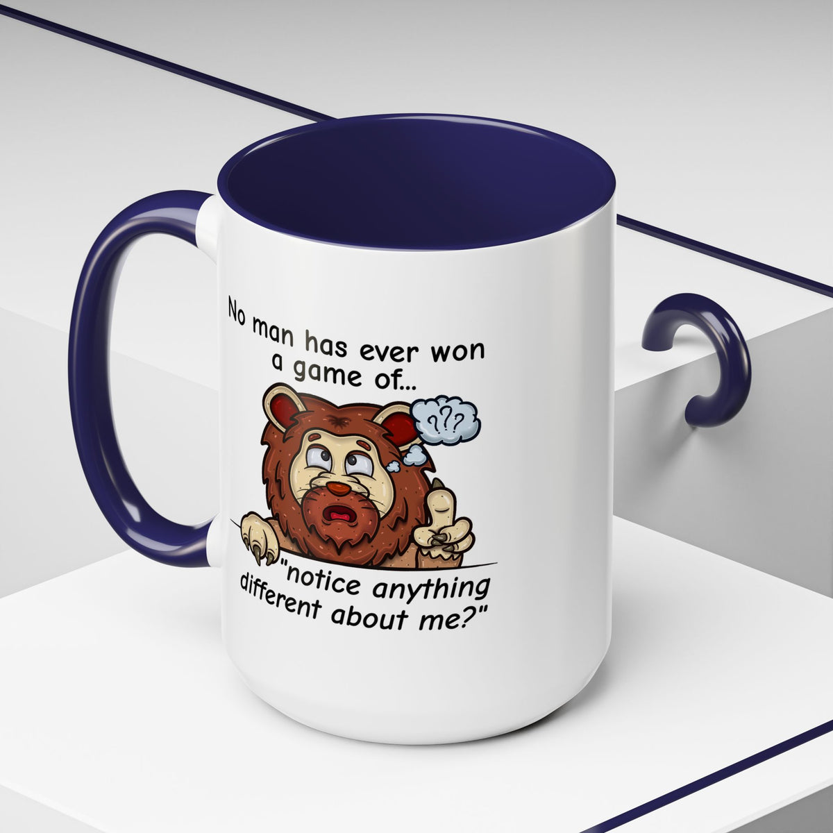 Humor Mug - No Man Has Ever Won a Game