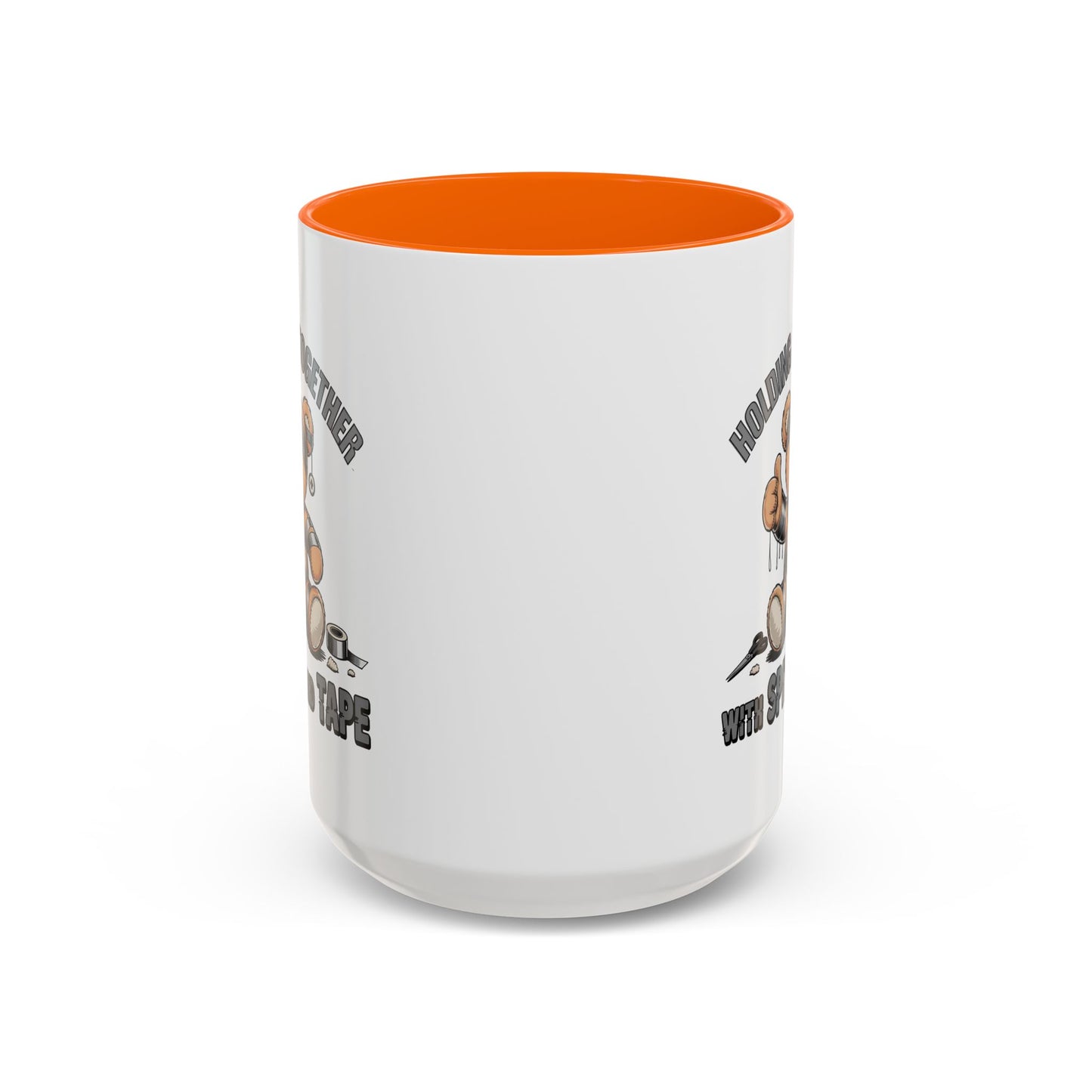 Humor Mug - Holding It Together With Spite & Tape