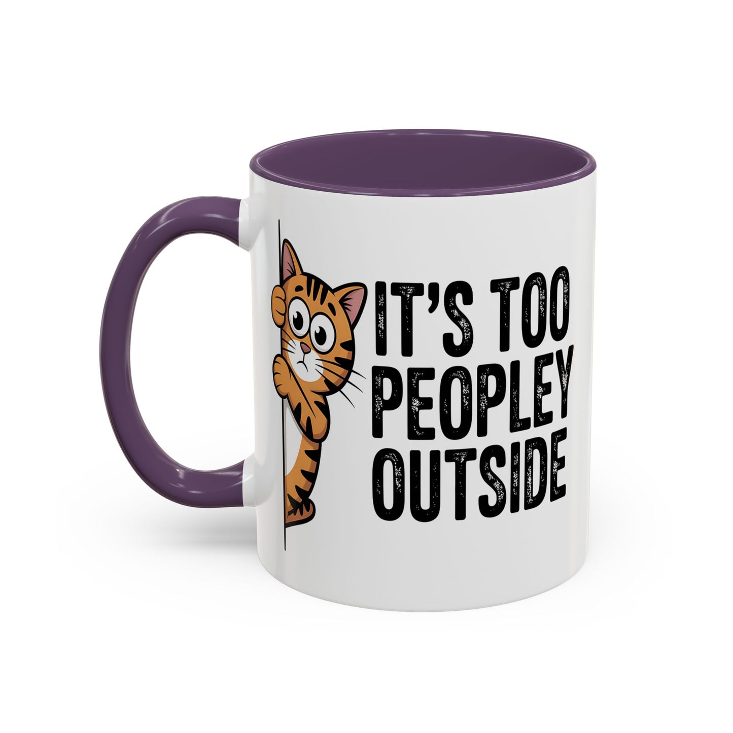 Animal Mug - It's Too Peopley Outside