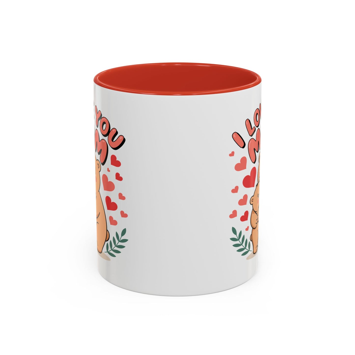 Mother's Day Mug - I Love You Mom Bear