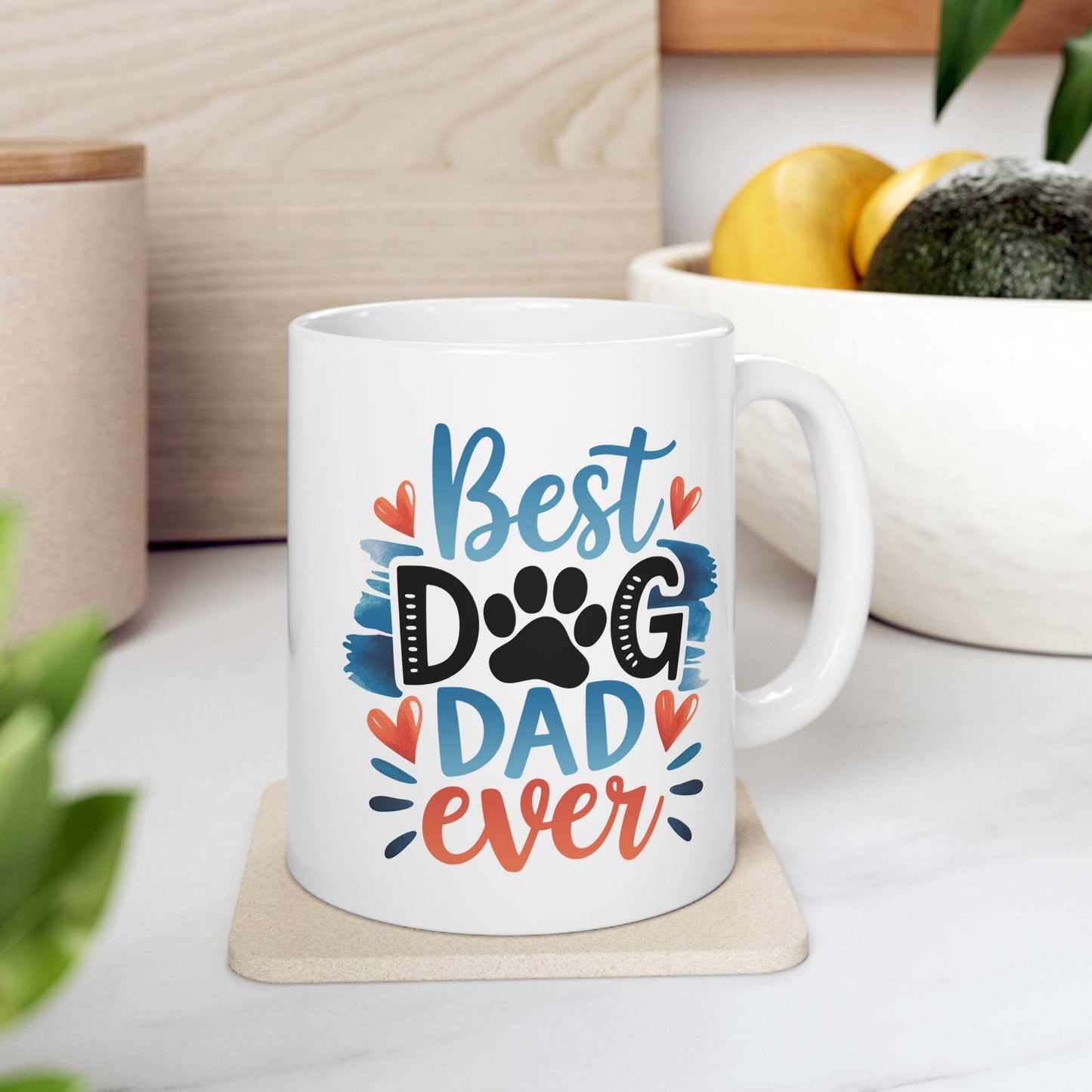 Animal Mug - Best Dog Dad Ever