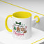 Christmas Mug - We Wish You a Merry Christmas Black & Red Text Cookies & Candy